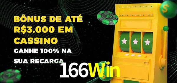 166Win melhor bônus de depósito